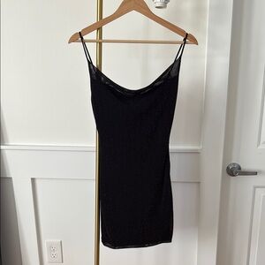 Hello Molly Black Mini Dress